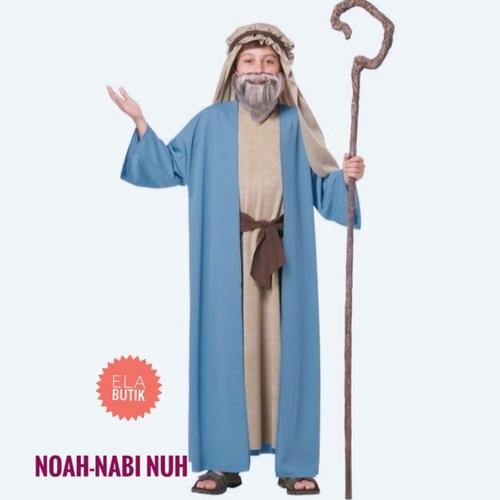 Gambar kostum noah/baju nabi nuh dari Ela butik Kota Medan Tokopedia