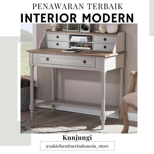 Gambar Meja Dinding dari jepara punya furniture Kab. Jepara Tokopedia