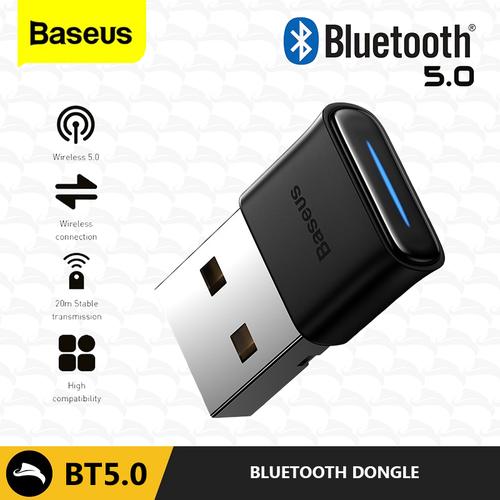Gambar BASEUS BLUETOOTH USB MINI DONGLE 4.0 RECEIVER ADAPTER WIRELESS - V5.0 BA04 dari KoboiTech Jakarta Utara Tokopedia