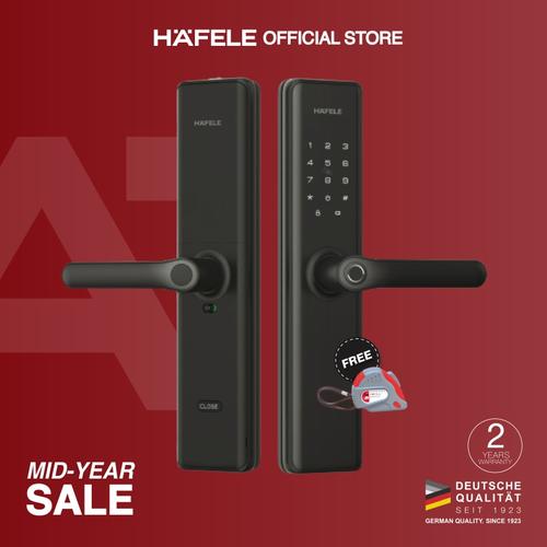 Promo Hafele Smart Door Lock DL7600 Gagang Pintu Digital Black
