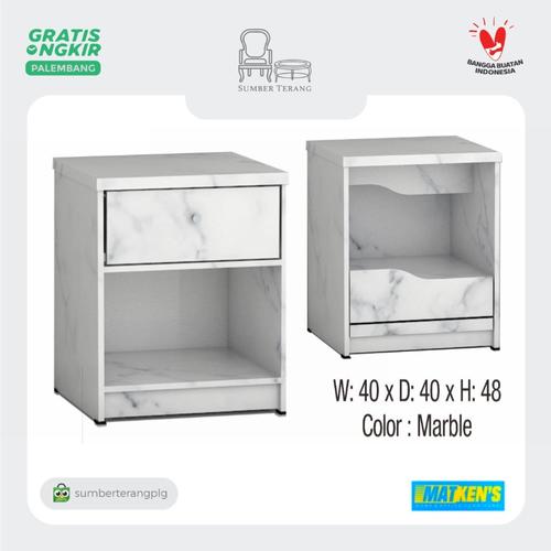 Jual Nakas Marble Meja Sudut Bedside Table Meja Nakas Samping Tempat ...