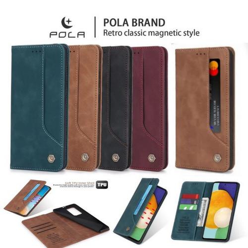 Iphone Plus Iphone Plus Premium Leather Flip Retro Case Magnetic  Hitam di Flipacc Tokopedia