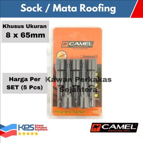 Jual CAMEL Mata Bor Sock Roofing Magnet 8 x 65mm | Sok Ruping Baja ...