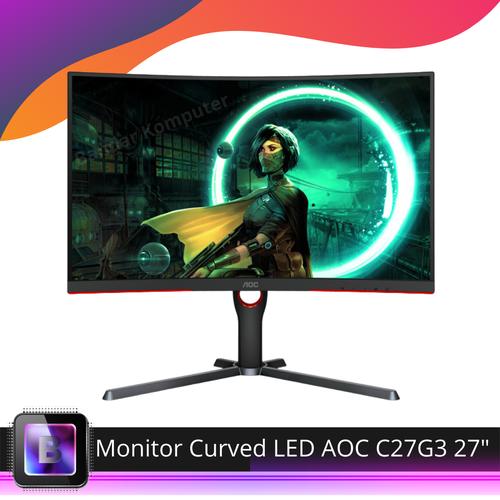 Jual Monitor Curved LED AOC C27G3 27 