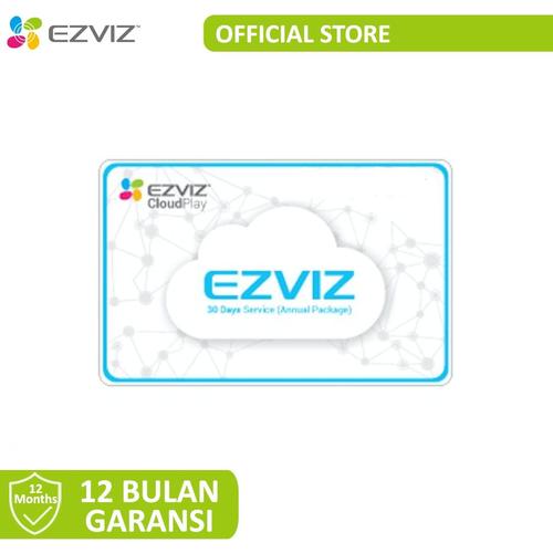 Promo Ezviz Cloud Storage 24 Jam Rekaman Full 30 Hari Langganan 1 Tahun