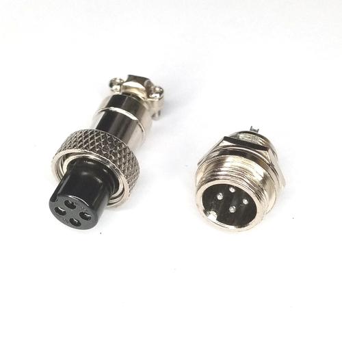 Socket Cb Pin Jual jack connector CB 4 pIn Set/ Socket CB GX12 4 PIn - Jakarta Pusat ...