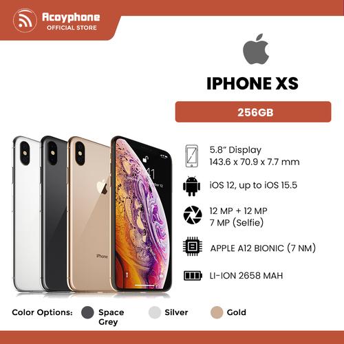 値下げしました】iPhone XS Space Gray 256GB SIMフリー