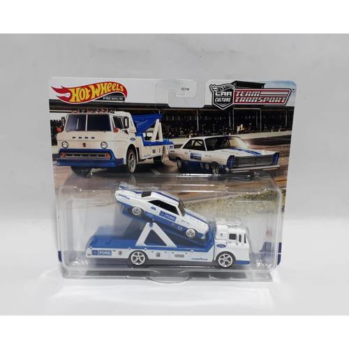 Gambar Hotwheels 1/64 Team Transport Ford Galaxie 1965 with Ford C-800 dari Oris Diecast Jakarta Pusat Tokopedia