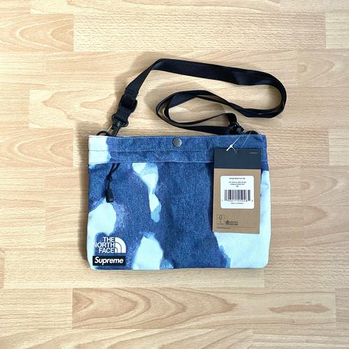 Jual The North Face x Supreme Bleached Denim Shoulder Bag