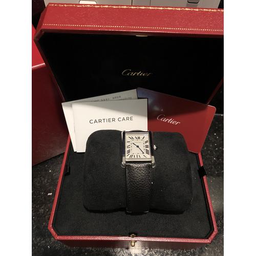 Jual Cartier tank solo large original 