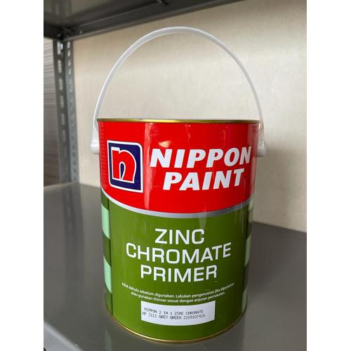 Jual Cat dasar meni zinc chromate primer 5 kg Hijau Nippon Paint Kota