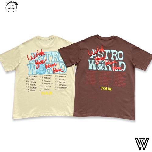 Travis Scott Sicko Mode T-Shirt - Cream 