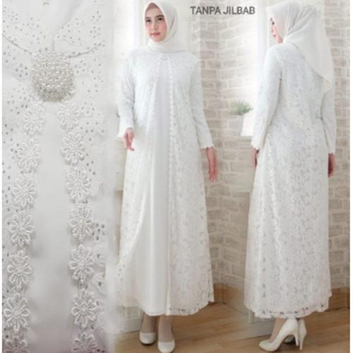 Jual Sale Baju Gamis Putih Busana Muslim Baju Muslim Wanita 65 Std Jakarta Timur Sentral Wakai Tokopedia