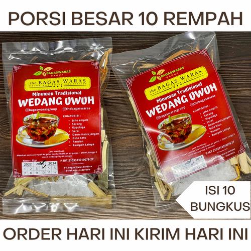 Gambar WEDANG UWUH KOMPLIT ramuan tradisional solo ANTIOKSIDAN TINGGI - Uwuh BagasWaras dari Khassolo Kota Surakarta Tokopedia