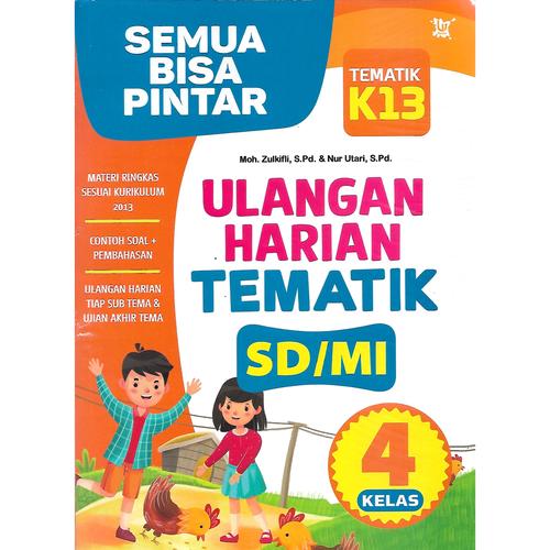Gambar SEMUA BISA PINTAR ULANGAN HARIAN TEMATIK 4 SD/MI K13 -Uranus Ngagel- dari Toko Buku Uranus Kota Surabaya Tokopedia