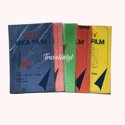 Jual Cover plastik mika jilid warna isi 100 lembar - Bening - Kab ...