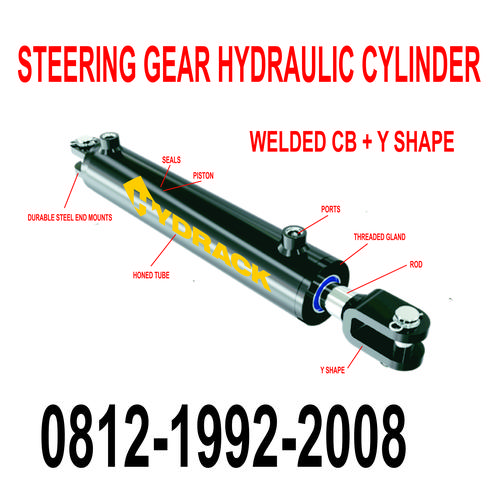 Jual HYDRACK Hydraulic Cylinder Steering Gear Kapal Bore 50x30x300mm+CB
