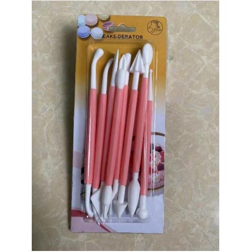 Gambar Tools Clay Alat Dekorasi Fondant Bahan clay Fondant Tools Set 8 pcs dari Shopnitz Jakarta Barat Tokopedia