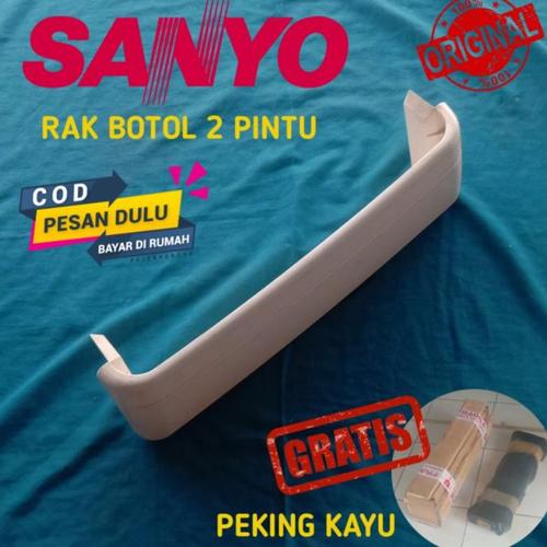 Jual RAK BOTOL KULKAS SANYO 2 PINTU TYPE LAMA ORIGINAL - Putih ...