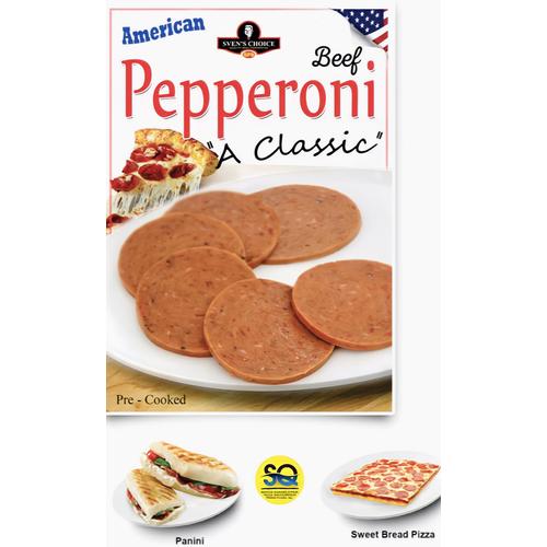 Jual AMERICAN CLASSIC BEEF PEPPERONI SALAMI/ COLD CUTS & HAM 100gr