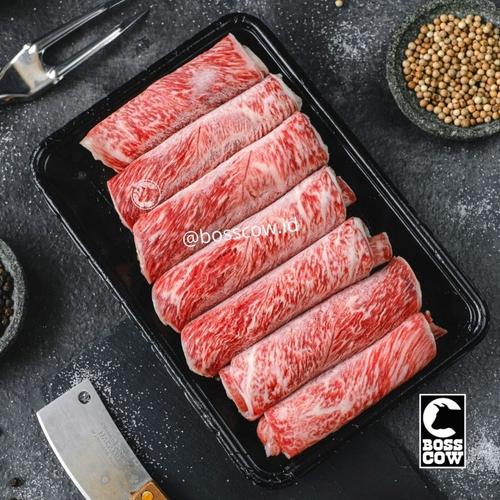 Jual Japanese Wagyu Shoulder Clod A5 Sliced Import Jakarta Barat