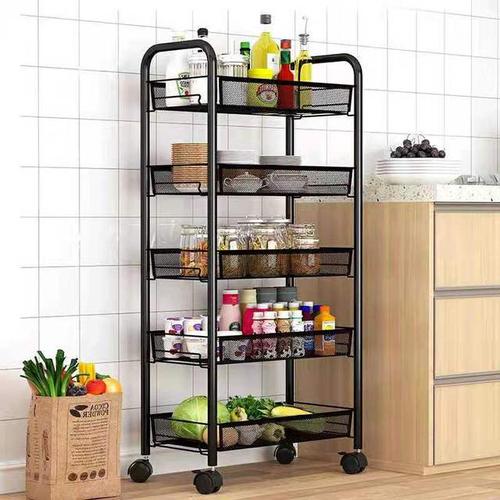 Jual RAK DORONG RODA SERI E 3/4 /5 TINGKAT SUSUN BESI KUAT TROLI ...