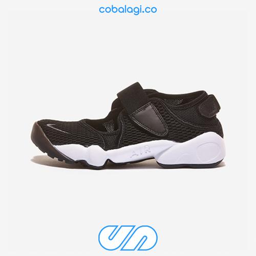 Jual NIKE WMNS Air Rift BR Black White Cool Grey White Womens 100