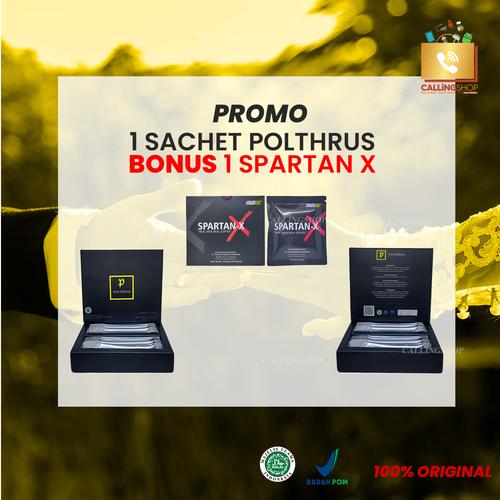 Gambar Polthrus Suplemen Herbal Pria (1saset) BPOM - PROMO 1POLTHRUS dari Calling Caling SHOP Tokopedia