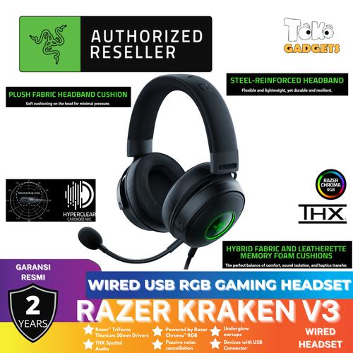 Wired USB Gaming Headset with Razer 