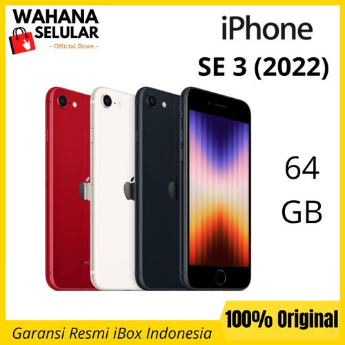 Jual Apple Iphone Se 3 22 64 Gb Garansi Resmi Ibox Indo Red Jakarta Timur Wahana Selular Tokopedia