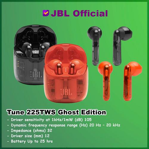 Promo JBL Tune 225 TWS Ghost Edition 