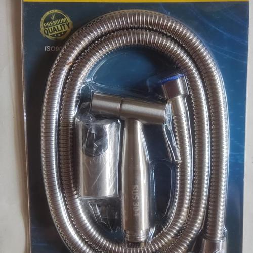 Jual jet shower ss kamar mandi/shower cebok ss kamar mandi lengkap