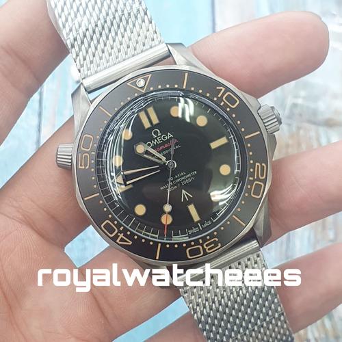 Jual omega seamaster 007 'no time to 