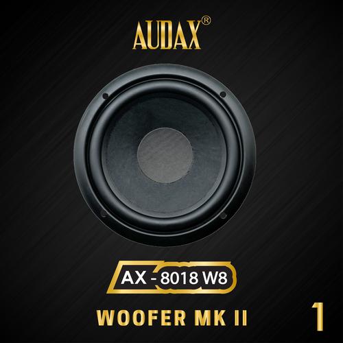 Jual Speaker Pasif 8" Audax AX8018 W8 Woofer MK II Kab. Tangerang