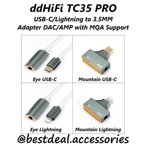 ddHiFi TC35 Pro USB-C Type-C Lightning to DAC/AMP dd HiFi  Mountain Light di Bestdeal_new Tokopedia