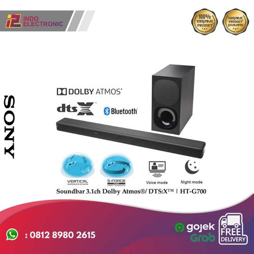 Jual SOUNDBAR SONY HT G700 BLUETOOTH SUBWOOFER DOLBY ATMOS HTG700 HTG700 Kota Tangerang