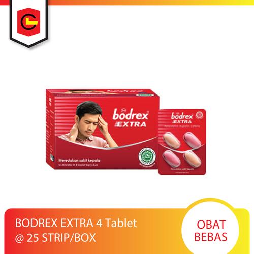 Gambar BODREX EXTRA 4'S @ 25 STRIP/BOX dari APOTEK GADI LAMBA Jakarta Timur Tokopedia