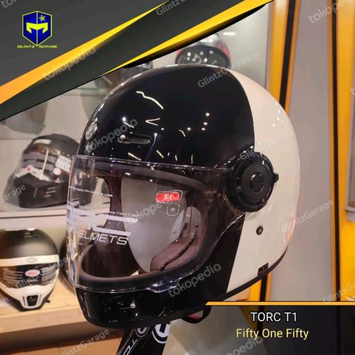 Promo TORC T1 FIFTY ONE FIFTY GLOSS HELM FULL FACE ORIGINAL TORC