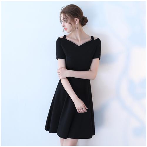 black short dress formal