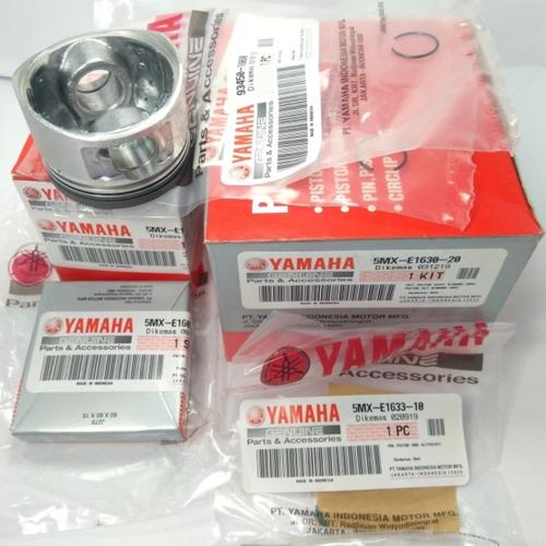 Jual PISTON KIT MIO SPORTY SMILE NEW KARBU NOUVO Z ORI YGP OS STD 50