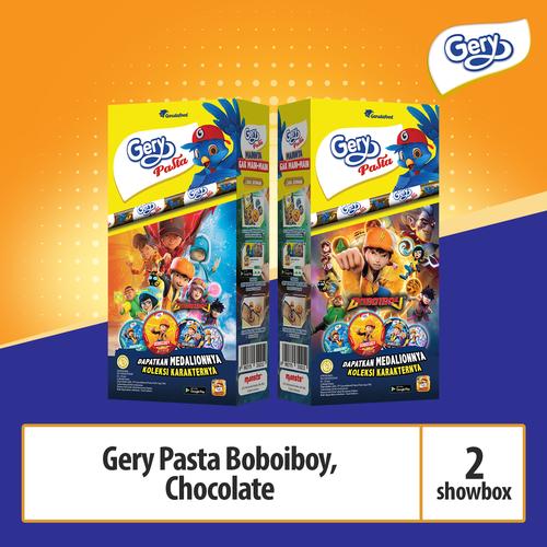 Gambar Gery Pasta Boboiboy Chocolate 2 Showboks / Cemilan Coklat dari GarudaFood Tokopedia