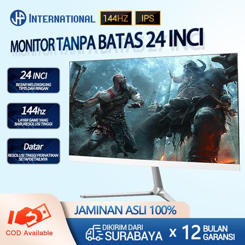 Promo 24-inci 144Hz monitor komputer 