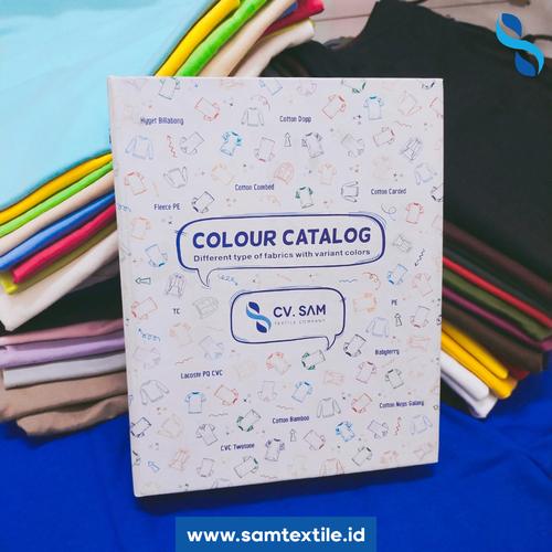 Jual Binder Catalog Colour Katalog Warna Kain Kaos Kota Bandung Toko Kain Kaos CV.SAM