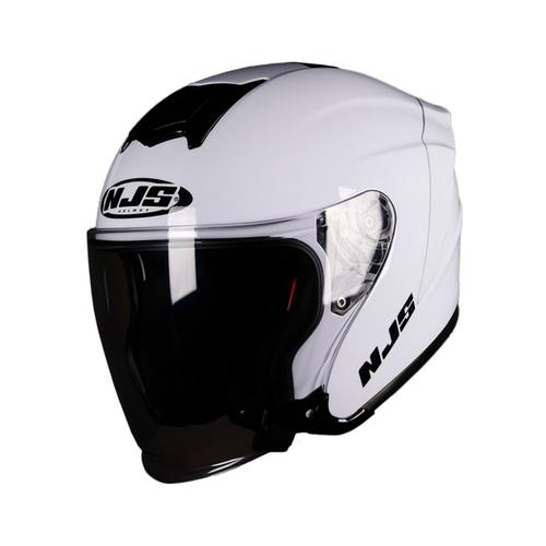 Jual Helm NJS Kairoz Half Face All Varian White, L Kab. Karawang ARsupply Tokopedia