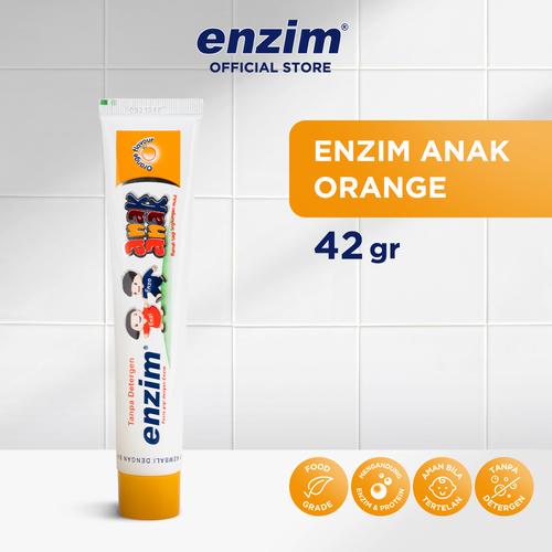 Gambar ENZIM ANAK ORANGE 42 GR dari Enzim Official Store Tokopedia