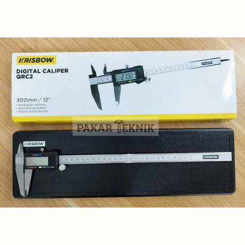 Jual Krisbow Digital Caliper 300mm/12" /Jangka Sorong/Sigmat QRC2