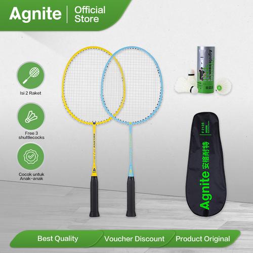 Jual Deli Agnite Children Badminton Racket / Raket Bulu Tangkis Anak ...
