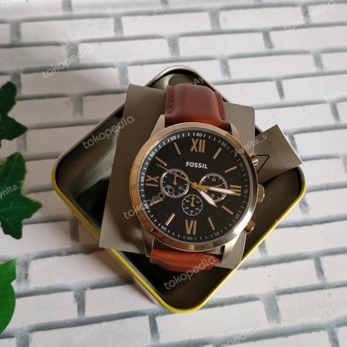 Jual Jam Fossil Flynn Chronograph Brown 