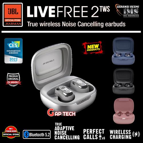 JBL LIVE FREE2 TWS シルバー JBL、完全ワイヤレスイヤホン初オーバル