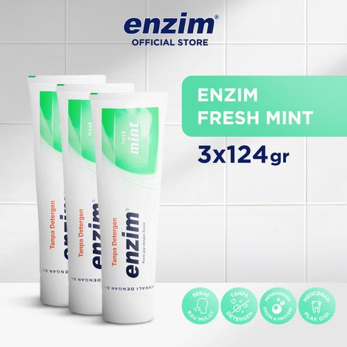 Gambar ENZIM FRESH MINT 124 GR - 3 pcs dari Enzim Official Store Tokopedia